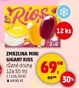 Penny Market Zmrzlina Mini Gigant Rios nabídka