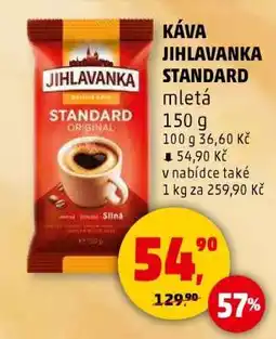 Penny Market KÁVA JIHLAVANKA STANDARD nabídka