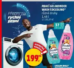 Penny Market Prací gel Wonder Wash Coccolino nabídka