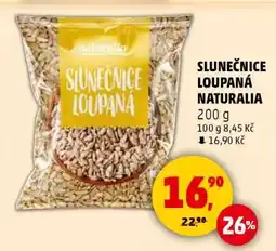 Penny Market SLUNEČNICE LOUPANÁ NATURALIA nabídka