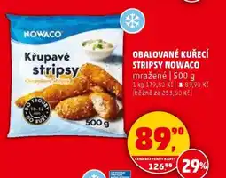 Penny Market OBALOVANÉ KUŘECÍ STRIPSY NOWACO nabídka