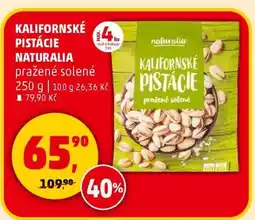 Penny Market KALIFORNSKÉ PISTÁCIE NATURALIA nabídka