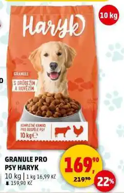 Penny Market GRANULE PRO PSY HARYK nabídka