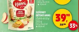 Penny Market SUŠENKY DĚTSKÉ HAMI nabídka