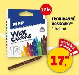 Penny Market Trojhranné voskovky nabídka