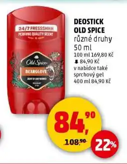 Penny Market DEOSTICK OLD SPICE nabídka