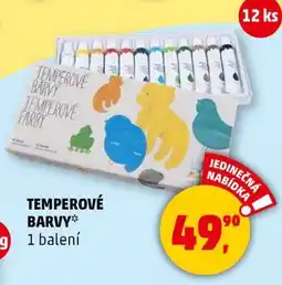 Penny Market Temperové barvy nabídka