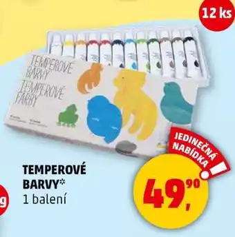 Penny Market Temperové barvy nabídka