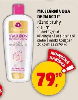 Penny Market Micelární voda Dermacol nabídka