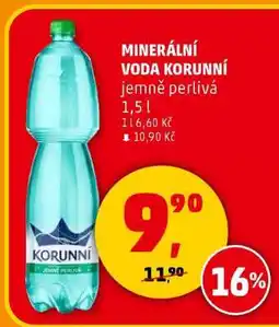 Penny Market MINERÁLNÍ VODA KORUNNÍ nabídka