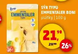 Penny Market SÝR TYPU EMMENTALER BONI nabídka