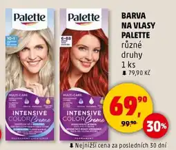 Penny Market BARVA NA VLASY PALETTE nabídka