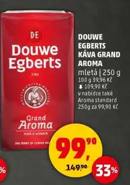 Penny Market Douwe Egberts Káva Grand Aroma nabídka