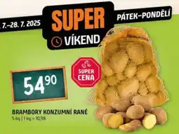 Terno Brambory konzumní rané nabídka