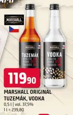 Terno MARSHALL ORIGINAL TUZEMÁK, VODKA nabídka
