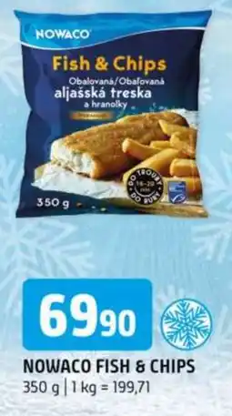 Terno NOWACO Fish&chips nabídka