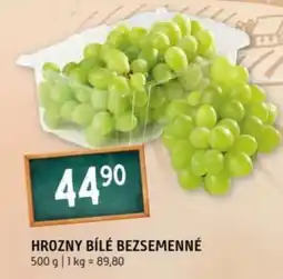Terno Hrozny bílé bezsemenné nabídka