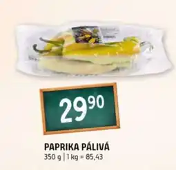 Terno Paprika pálivá nabídka