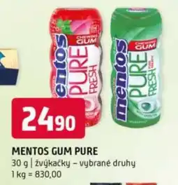 Terno MENTOS GUM PURE nabídka