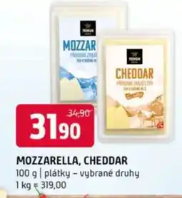 Terno MOZZARELLA, CHEDDAR nabídka