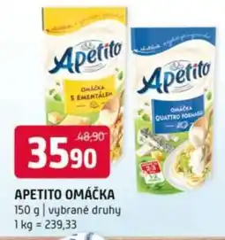 Terno Apetito Omáčka nabídka