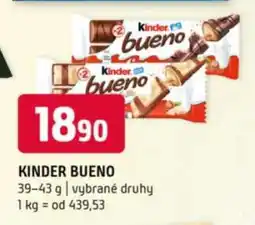 Terno KINDER BUENO nabídka