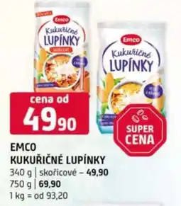 Terno Emco kukuřičné lupínky nabídka