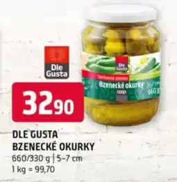 Terno DLE GUSTA BZENECKÉ OKURKY nabídka