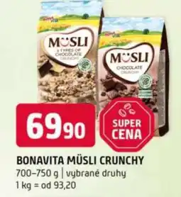 Terno Bonavita Müsli Crunchy nabídka
