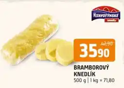 Terno Bramborový knedlík nabídka