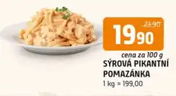 Terno Sýrová pikantní pomazánka nabídka