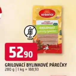 Terno GRILOVACÍ BYLINKOVÉ PÁREČKY nabídka