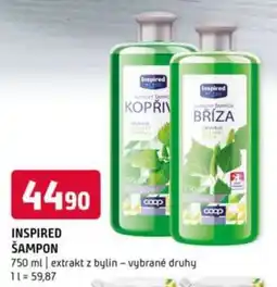Terno INSPIRED ŠAMPON nabídka