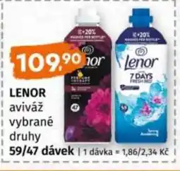 Terno LENOR aviváž vybrané druhy nabídka