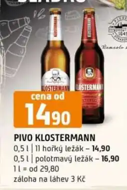 Terno PIVO KLOSTERMANN nabídka
