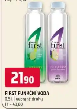 Terno FIRST FUNKČNÍ VODA nabídka