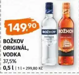 Terno BOŽKOV ORIGINÁL, VODKA nabídka