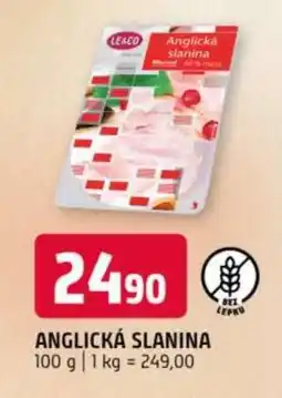 Terno Anglická slanina nabídka