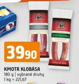 Terno Kmotr Klobása nabídka