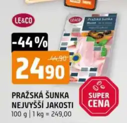 Terno Pražská šunka nejvyšší jakosti nabídka