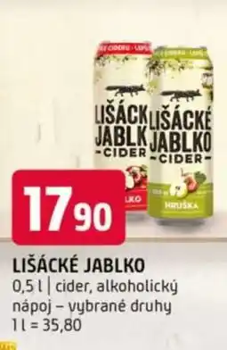 Terno Lišácké jablko nabídka