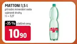 Terno Mattoni 1,5 l nabídka