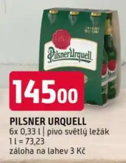 Terno Pilsner Urquell nabídka