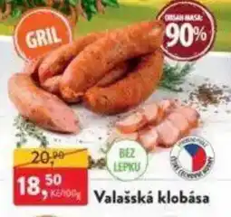 MP Krásno Valašská klobása nabídka