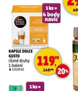 Penny Market Kávové kapsle dolce gusto nabídka