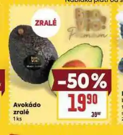 Billa Avokádo zralé nabídka