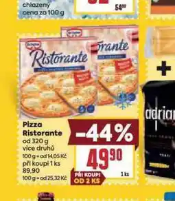Billa Pizza ristorante nabídka