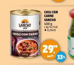 Penny Market Chilli con carne sancho nabídka