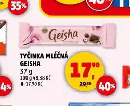 Penny Market Geisha mléčná tyčinka nabídka