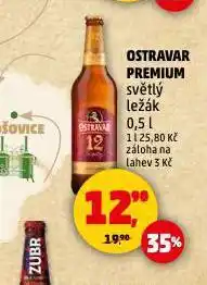 Penny Market Pivo ostravar nabídka